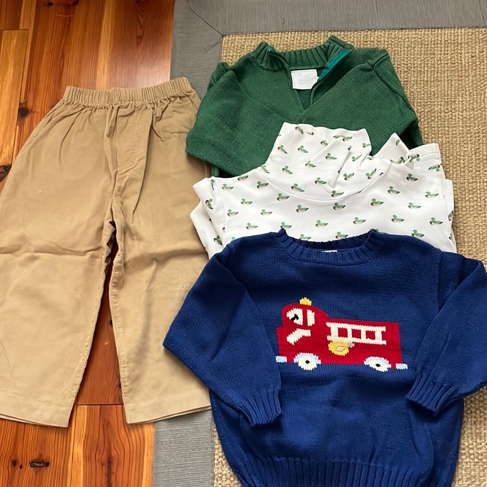 Little English Sweaters Pants 3T